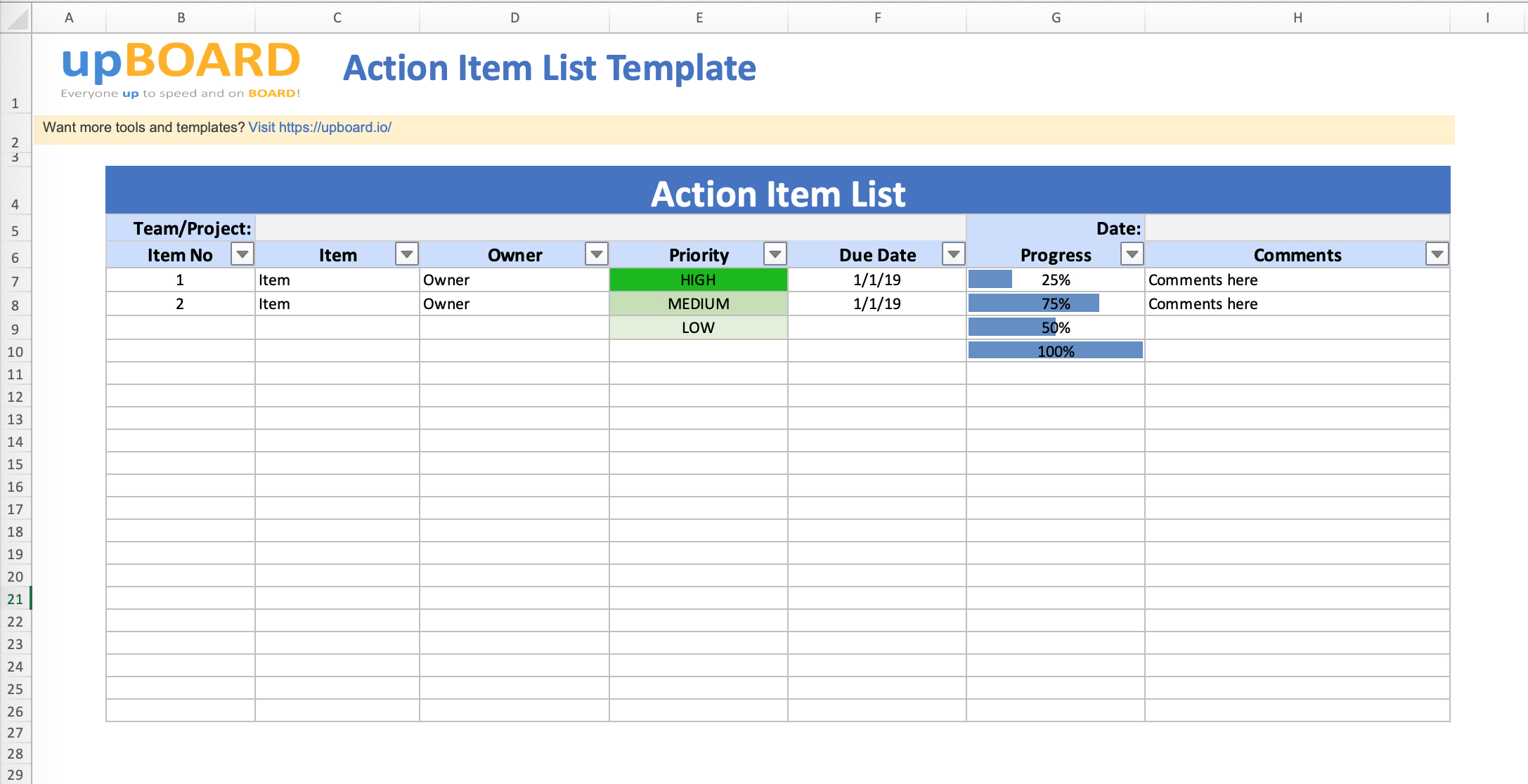 Action List Template Excel Free Akali within proportions 2174 X 1116