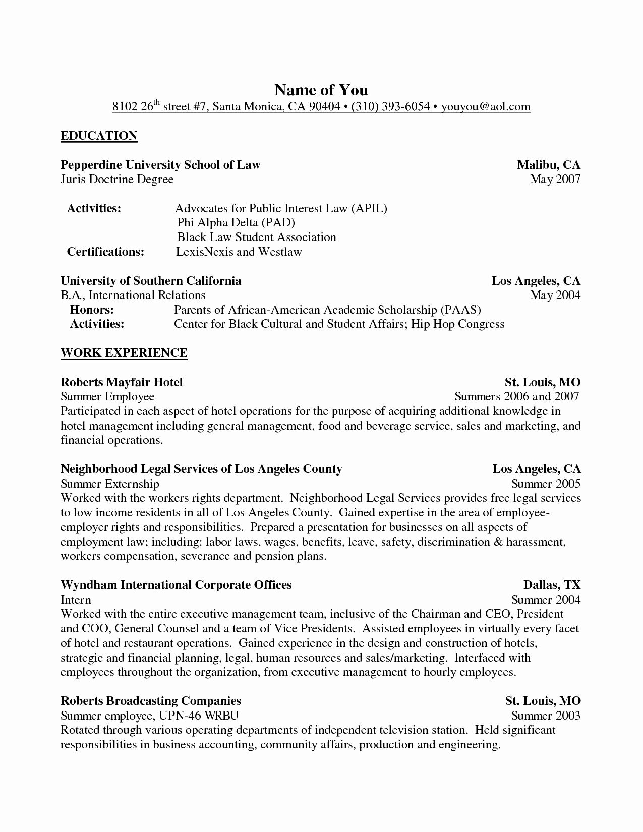Activities And Interests For Resumes Enom Regarding Sizing 1275 X 1650 