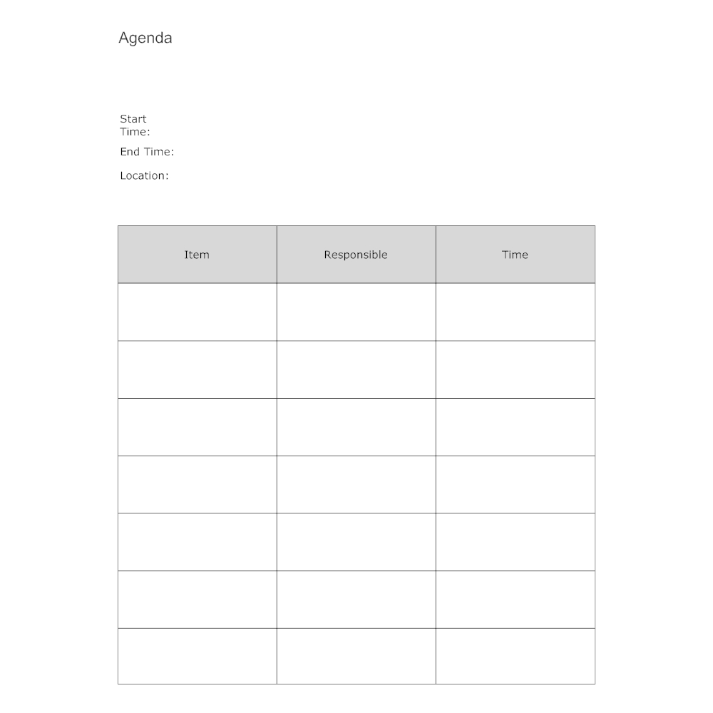 Agenda Form Caflei intended for dimensions 1000 X 1000