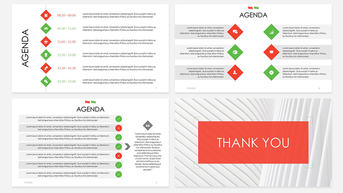 Agenda Free Powerpoint Template with regard to sizing 1200 X 675