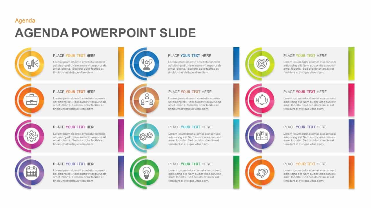 Agenda Powerpoint Template Slidebazaar regarding proportions 1280 X 720