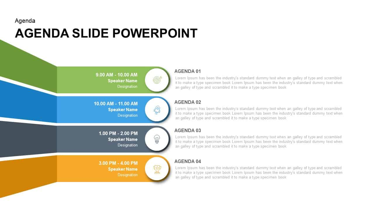 Agenda Slide Powerpoint Template And Keynote Slidebazaar in sizing 1280 X 720