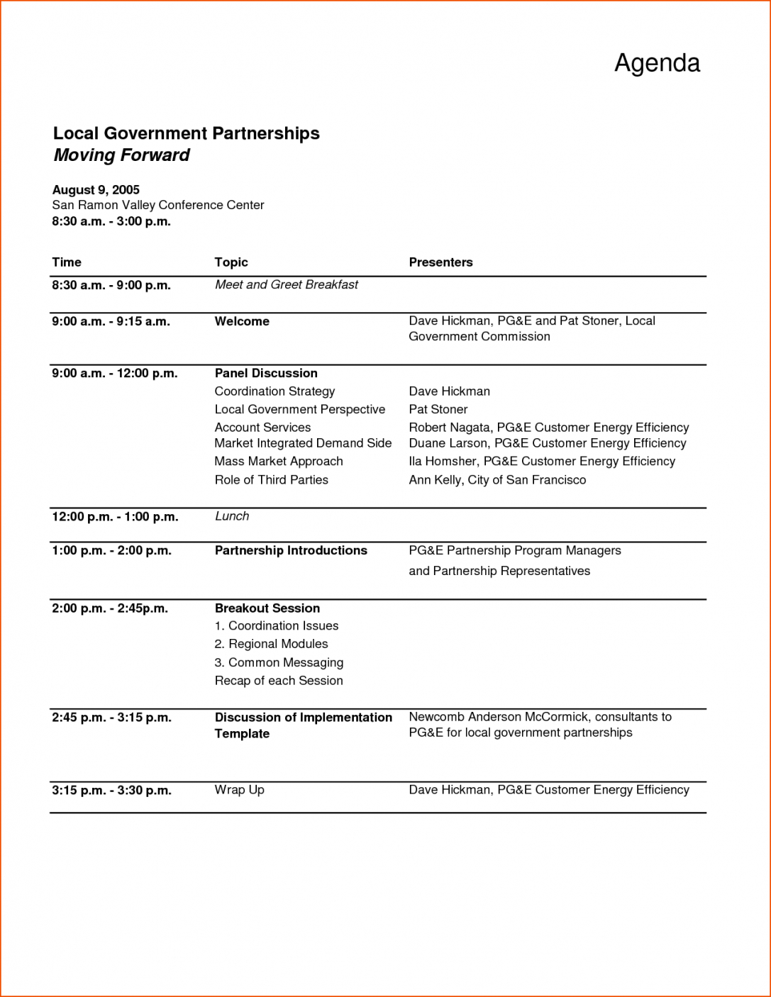 Agenda Template Word 2007 Kenom inside dimensions 1087 X 1406