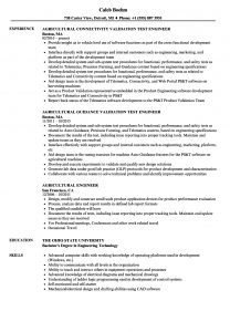 Agricultural Engineer Resume Samples Velvet Jobs regarding proportions 860 X 1240