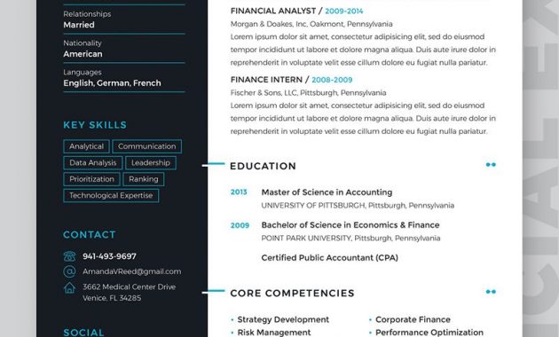 Amanda V Reed Financial Expert Resume Template 66868 Job regarding measurements 800 X 1200