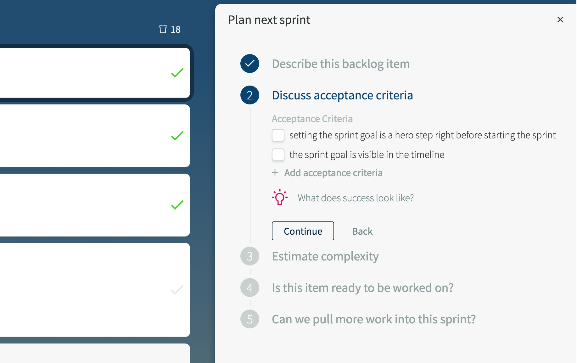 An Agenda For Effective Sprint Planning Meetings Backlog pertaining to sizing 1834 X 1154