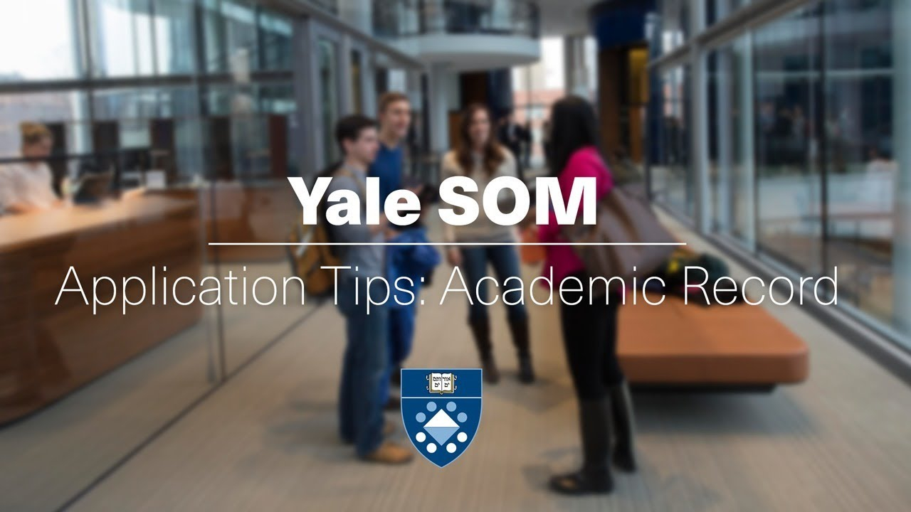 Application Guide Yale School Of Management regarding size 1280 X 720