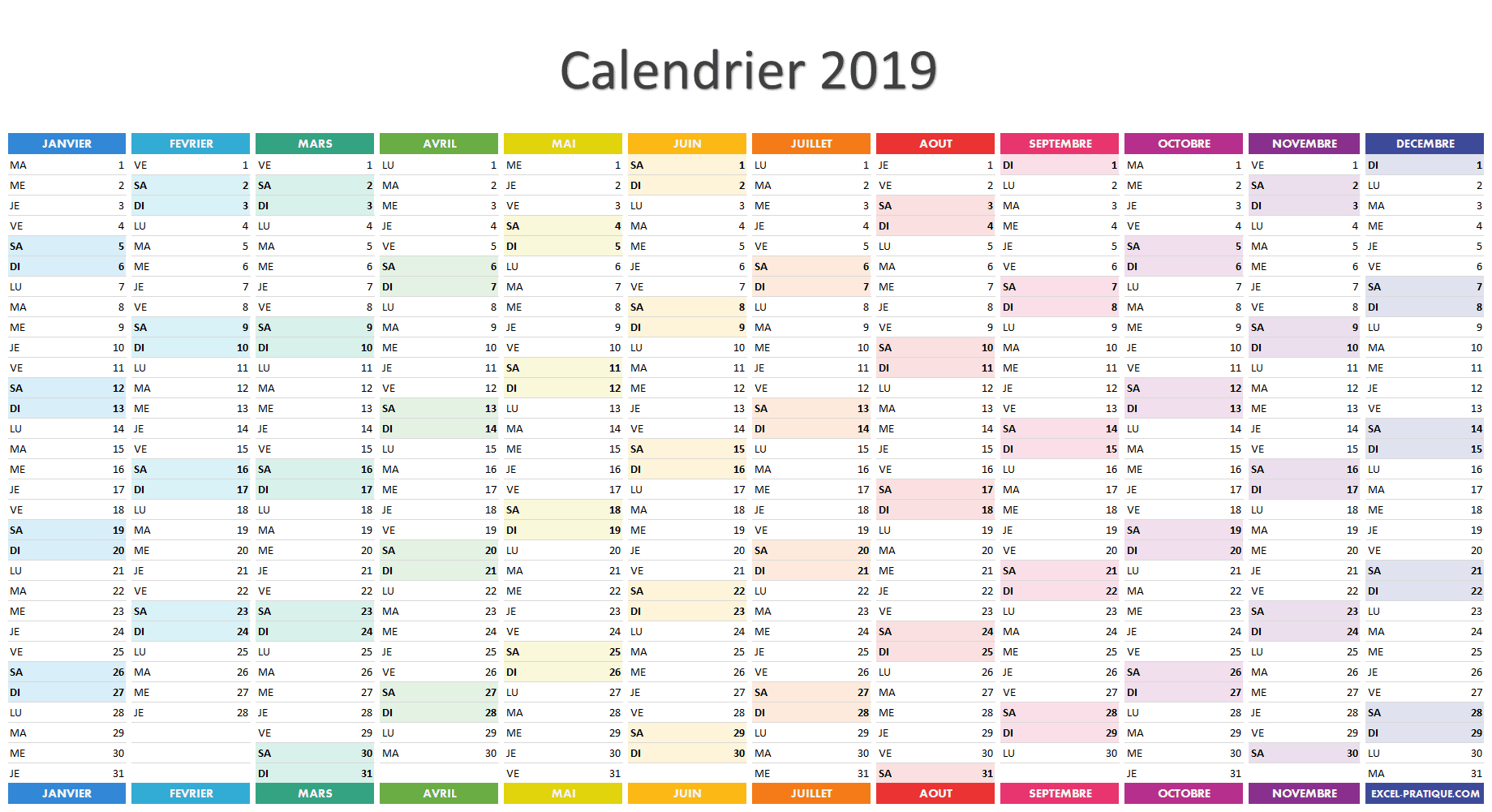 Applications Excel Calendriers inside proportions 1839 X 1001
