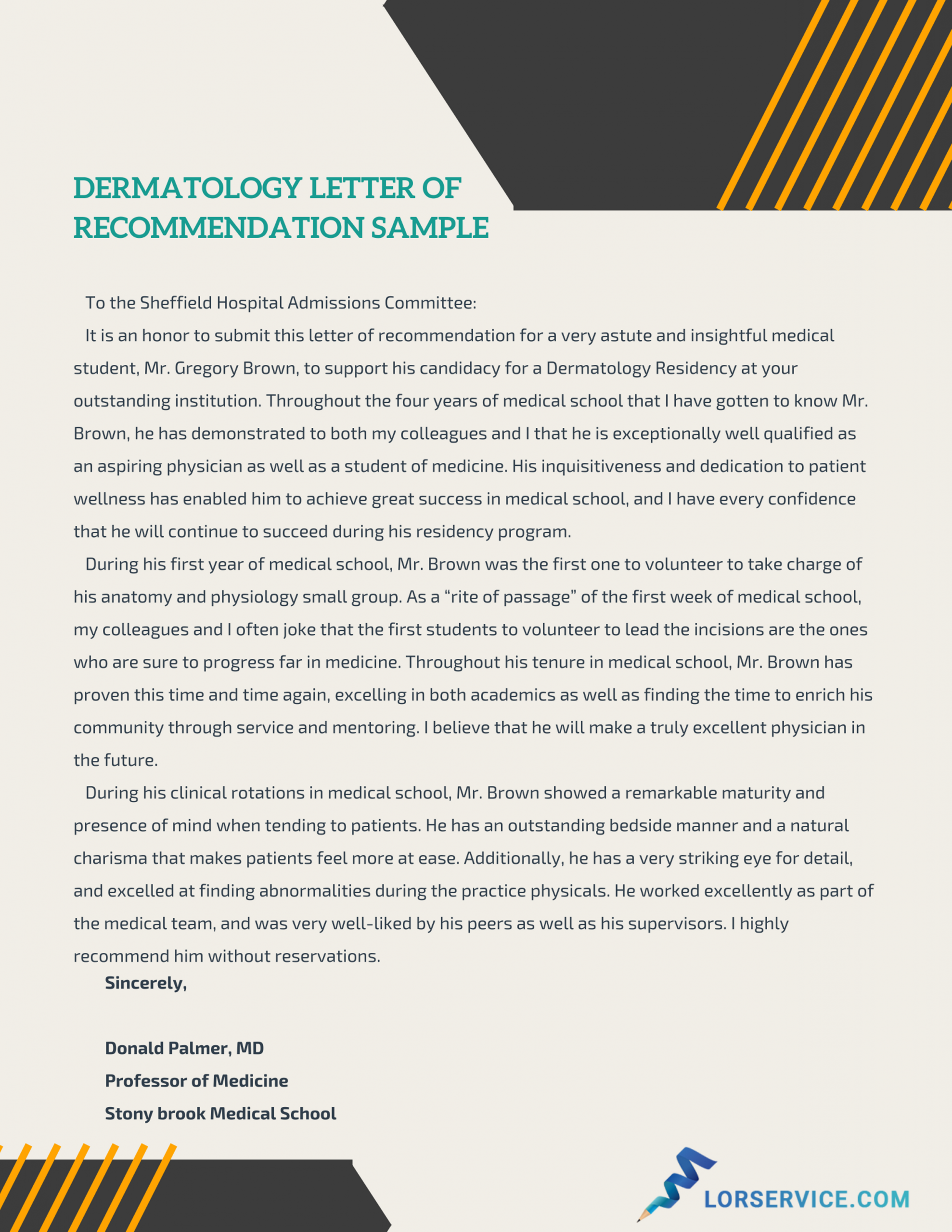 Awesome Dermatology Residency Letter Of Recommendation within dimensions 2550 X 3300