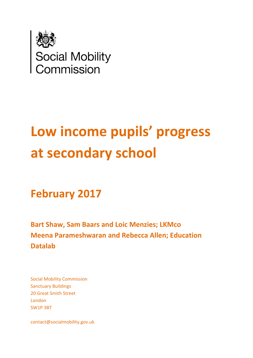 B Characteristics Of Schools Attended Pupils Eligible regarding measurements 850 X 1202