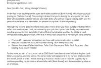 Bank Teller Cover Letter Example Resume Genius intended for sizing 800 X 1132