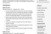 Bank Teller Resume Sample Writing Tips Resume Genius throughout measurements 800 X 1132