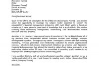 Banker Cover Letter inside size 1275 X 1650