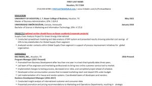 Bauer Mba And Ms Resume Template Rockwell Career Center pertaining to dimensions 1280 X 720