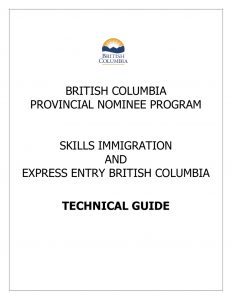 Bc Pnp Skills Immigration And Express Entry Bc Technical Guide in dimensions 791 X 1024