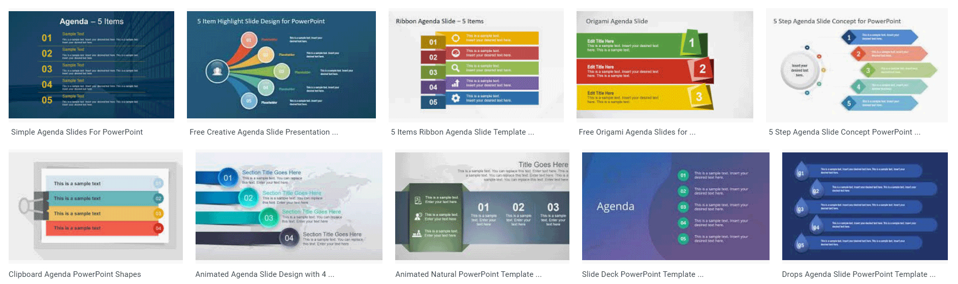 Best Agenda Slide Templates For Powerpoint within dimensions 1886 X 559