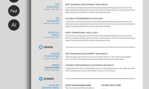 Best Cv Template Word Enom regarding sizing 900 X 1061