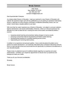 Best Director Cover Letter Examples Livecareer inside sizing 800 X 1035