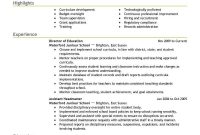 Best Director Resume Example Livecareer throughout sizing 800 X 1035