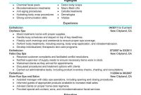 Best Esthetician Resume Example Livecareer throughout measurements 800 X 1035