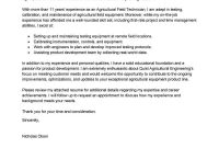 Best Field Technician Cover Letter Examples Livecareer with dimensions 800 X 1035