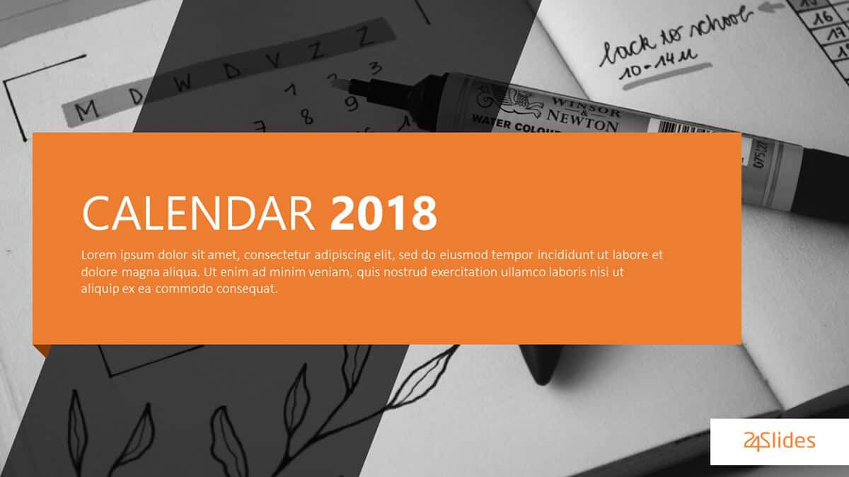 Best Free Powerpoint Calendar Templates On The Internet regarding sizing 1200 X 675