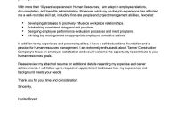 Best Human Resources Cover Letter Examples Livecareer in sizing 800 X 1035