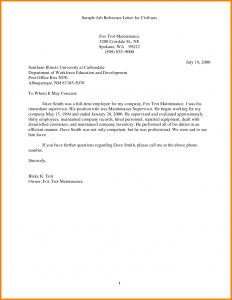 Best Ideas Of Employment Reference Letter Sample Doc Best with regard to proportions 1291 X 1666