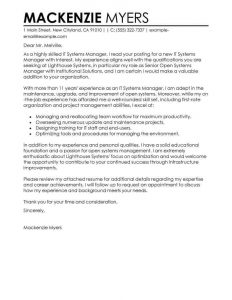 Best It Cover Letter Examples Livecareer throughout dimensions 800 X 1035