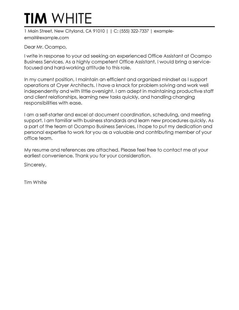 Best Management Crew Member Cover Letter Examples Livecareer inside dimensions 800 X 1035