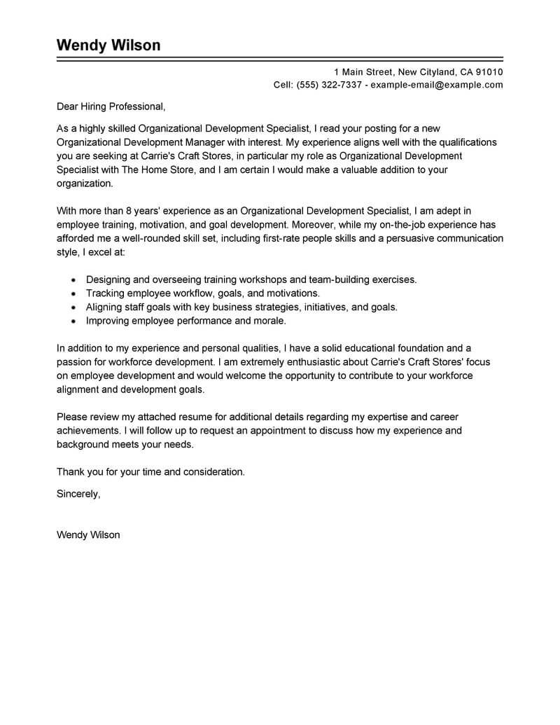 Best Management Shift Leader Cover Letter Examples Livecareer for proportions 800 X 1035