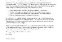 Best Product Manager Cover Letter Examples Livecareer with measurements 800 X 1035