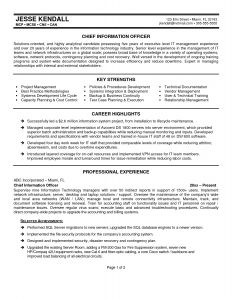 Best Resume Cio Resume Formats Google Search With Images for sizing 1275 X 1650