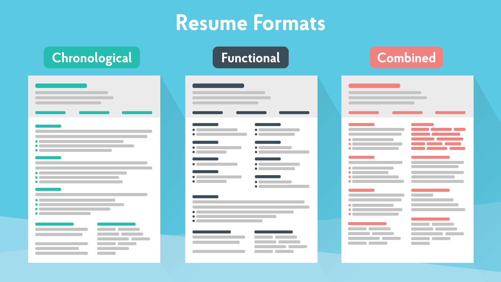 Best Resume Formats For 2020 3 Professional Templates regarding measurements 1600 X 900