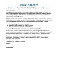 Best Supervisor Cover Letter Examples Livecareer with dimensions 800 X 1035