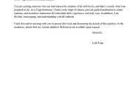 Best Yoga Instructor Cover Letter Examples Livecareer in sizing 800 X 1035