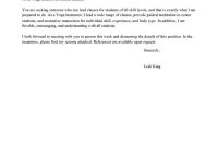 Best Yoga Instructor Cover Letter Examples Livecareer inside sizing 800 X 1035