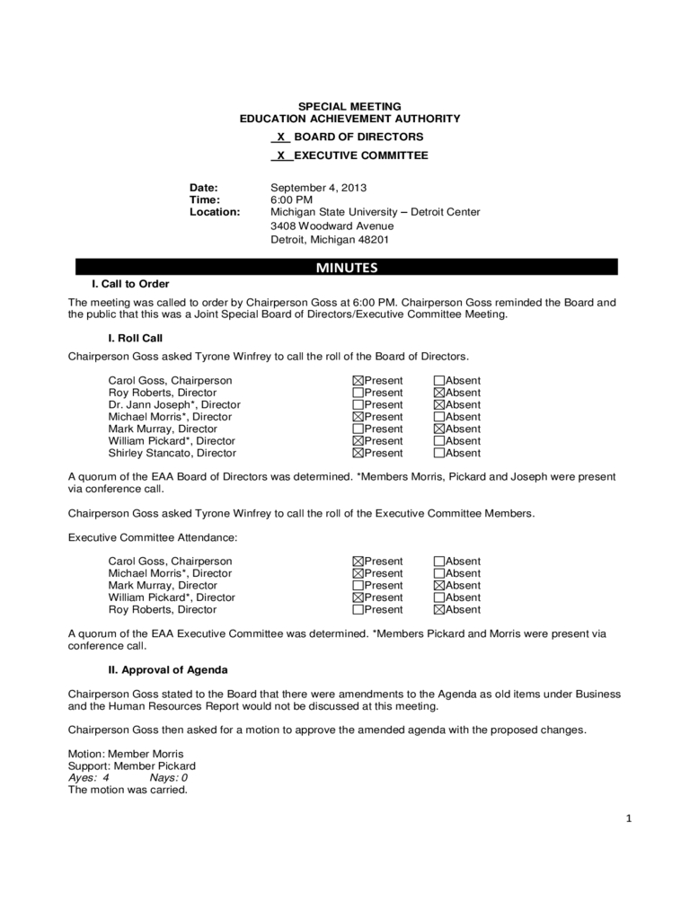 Board Meeting Minutes Template 8 Free Templates In Pdf regarding measurements 768 X 1024