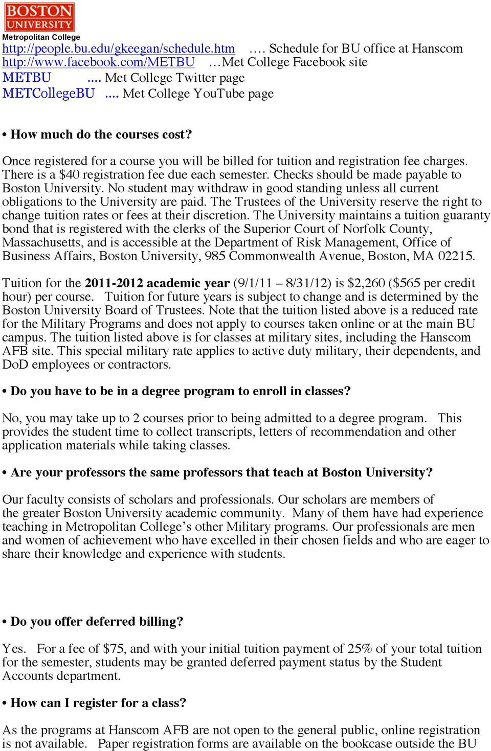 Boston University Metropolitan College Frequently Asked regarding proportions 960 X 1469