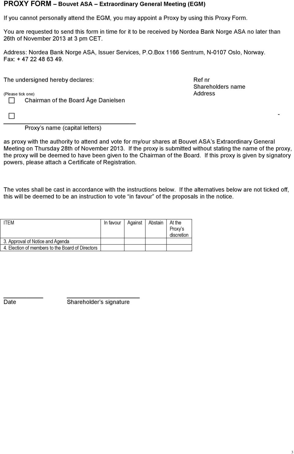 Bouvet Asa Notice Of Extraordinary General Meeting Pdf for measurements 960 X 1479