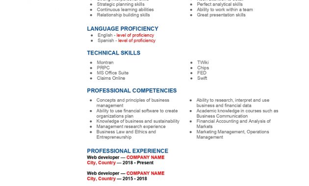 Build Modern Resume With Work History Gaps Debandje intended for dimensions 800 X 1035