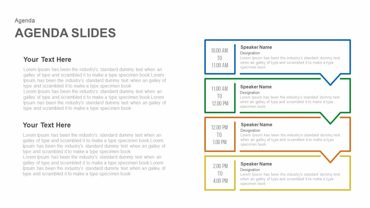 Business Agenda Powerpoint Template And Keynote Slide regarding proportions 1280 X 720