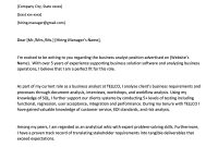 Business Analyst Cover Letter Example Writing Tips for measurements 800 X 1132