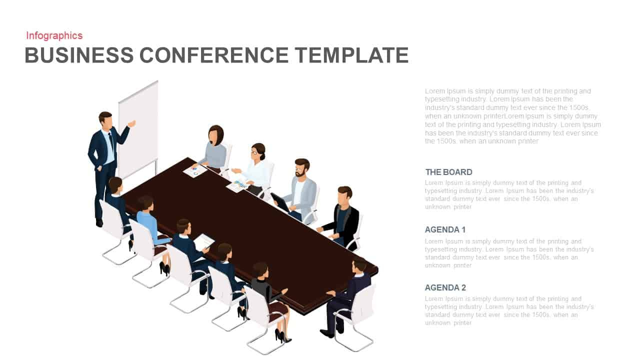 Business Conference Powerpoint Template Business Meeting intended for size 1280 X 720