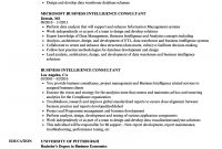 Business Intelligence Consultant Resume Samples Velvet Jobs intended for size 860 X 1240