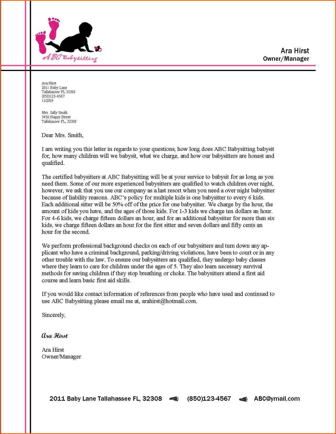 Business Letter Format Letterhead Example Alberta Education for proportions 1281 X 1656