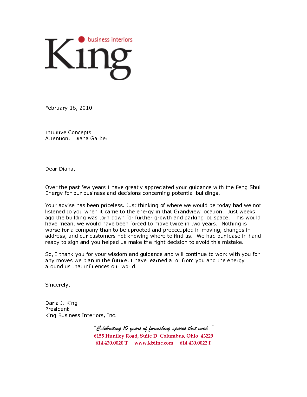 Business Letter Of Reference Template King Business with regard to sizing 1275 X 1650