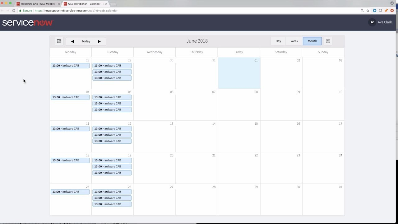 Cab Meeting Management Using The Cab Workbench Servicenow Docs pertaining to dimensions 1280 X 720