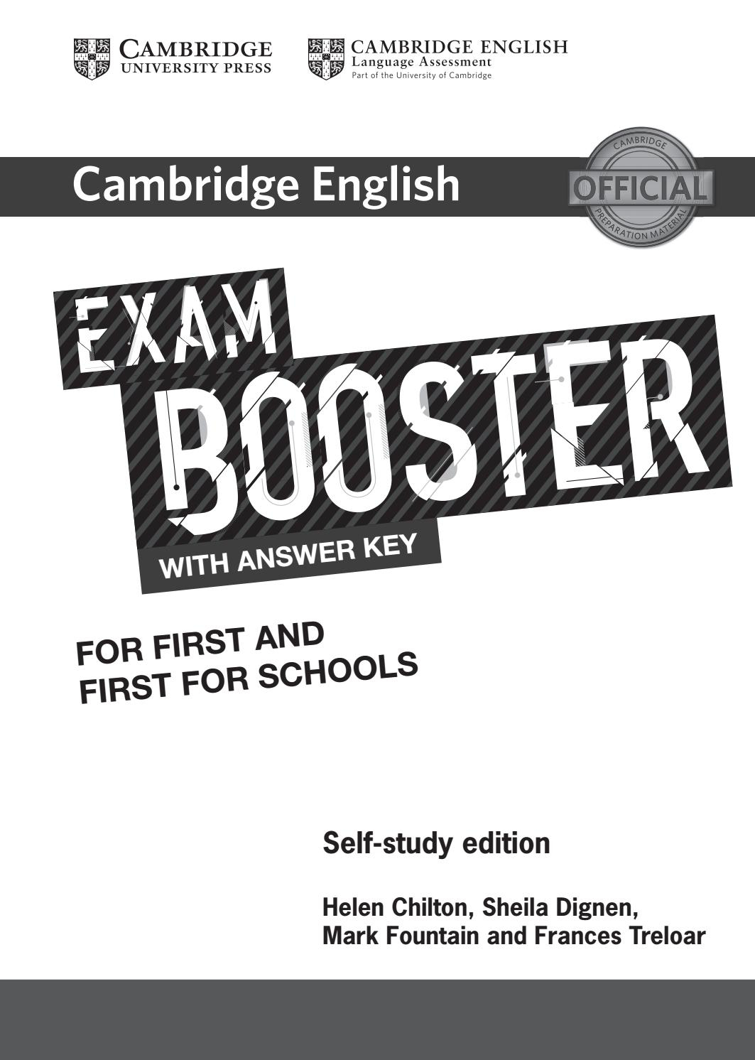 Cambridge English Exam Booster For B2 First And B2 First For in dimensions 1063 X 1492