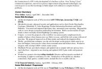 Career Objective Resume Examples For Example Your Training regarding dimensions 1275 X 1650